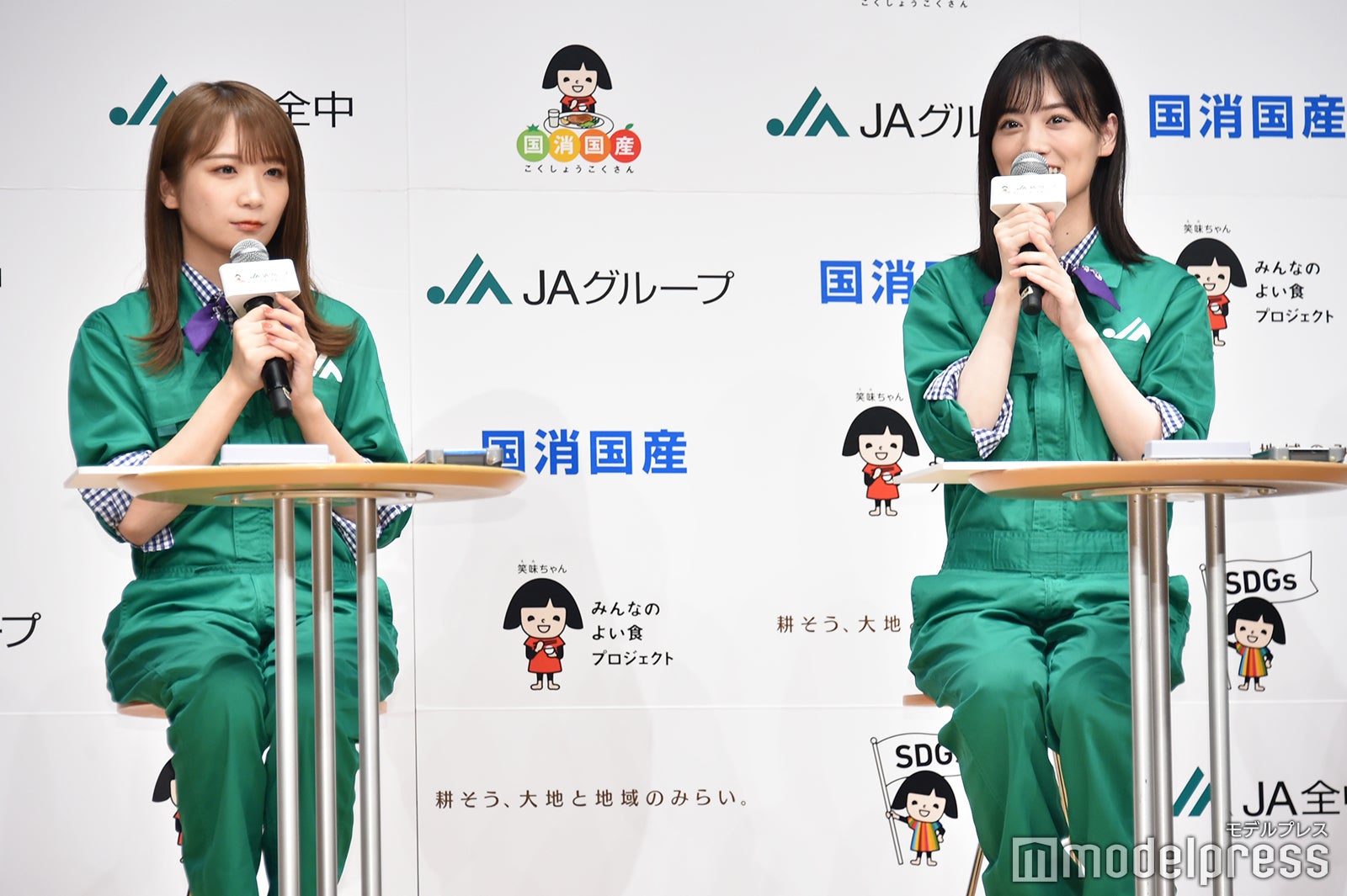 乃木坂46／秋元真夏、山下美月（C）モデルプレス