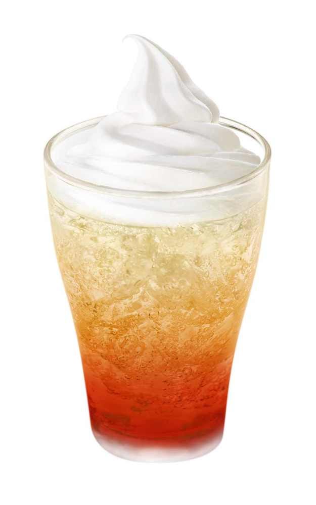 マックフロート 北海道赤肉メロン/画像提供:日本マクドナルド