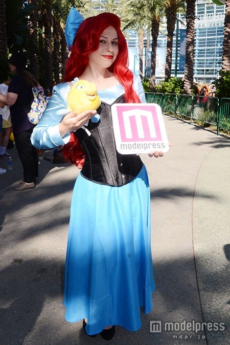 「リトル・マーメイド」アリエルの仮装