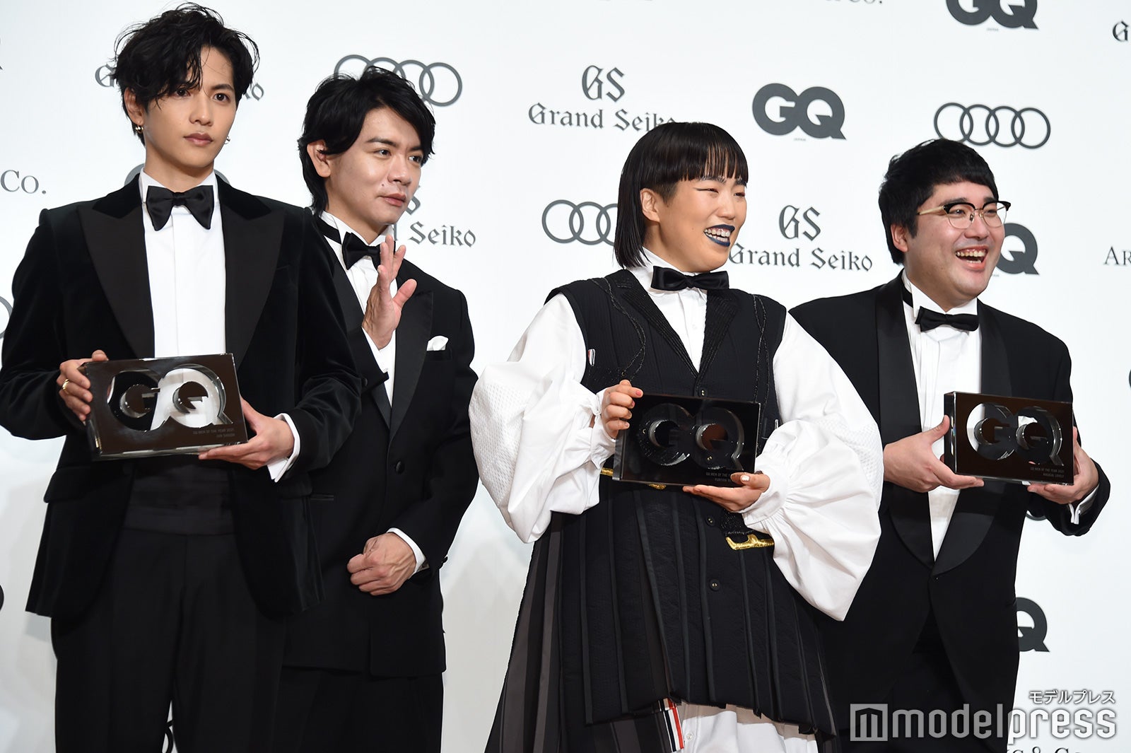 志尊淳、野田クリスタル、ゆりやんレトリィバァ、村上（C）モデルプレス