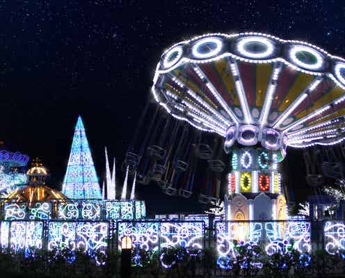 ラグナシアで冬季イルミネーション「LAGUNA Xmas」初のクリスマスマーケットやマッピングショーも