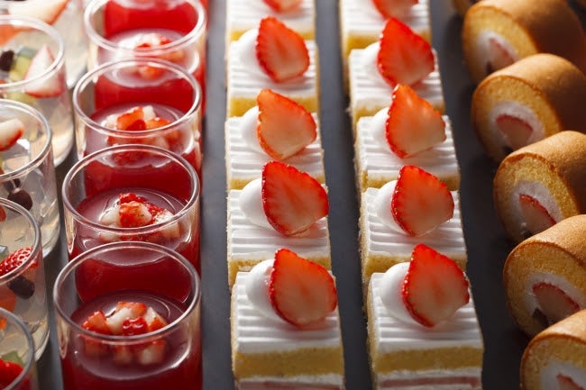 シェフが厳撰した旬のいちごだけを使用／画像提供：ニュー・オータニ