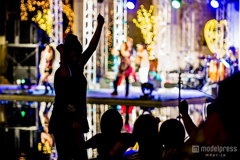 ロックバンドによるスペシャルライブ／画像提供：カヌチャベイリゾート