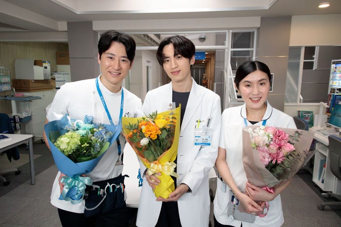 馬場徹、許豊凡、薄幸(C)フジテレビ