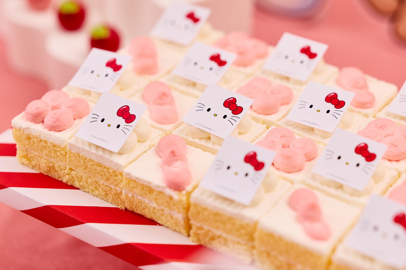 HELLO KITTY RIBBON RIBBON Sweets Buffet／提供画像