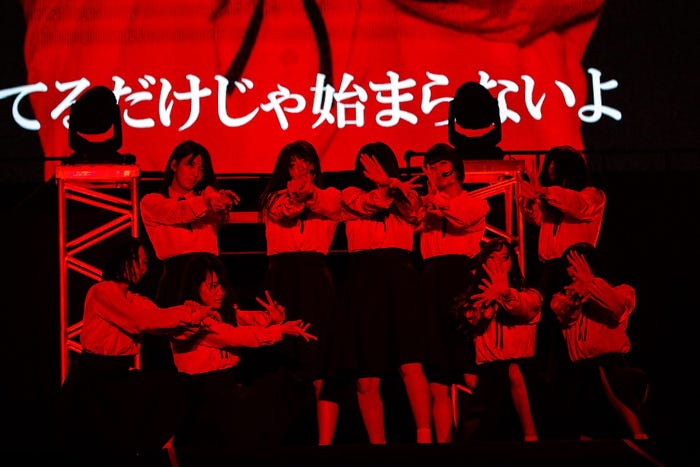 欅坂46 二期生「おもてなし会」※写真は27日公演(C)上山陽介