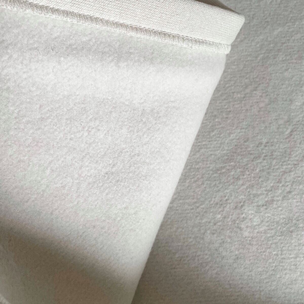 GUヘビーウェイトスウェットナロースカートの裏起毛部分