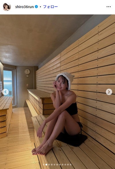 白間美瑠 Instagramより