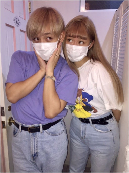 メイク話題のりゅうちぇる、ぺことマスクで2ショット「すっぴんも好き」「新鮮！」と反響