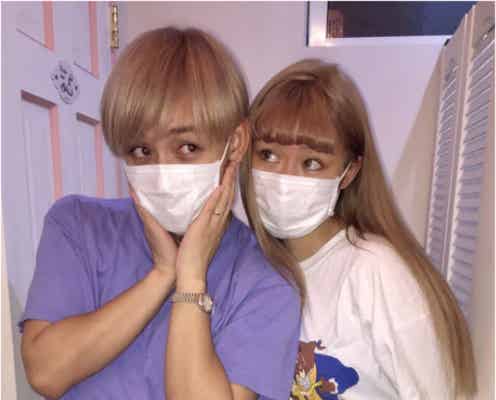 メイク話題のりゅうちぇる、ぺことマスクで2ショット「すっぴんも好き」「新鮮!」と反響