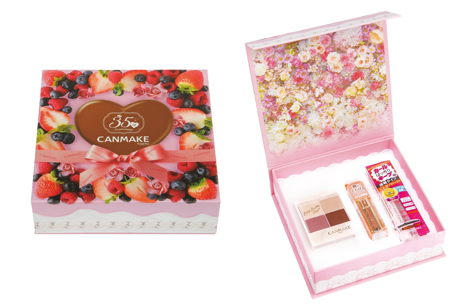 【キャンメイク】ブランド誕生35周年記念の限定コフレBOX登場　