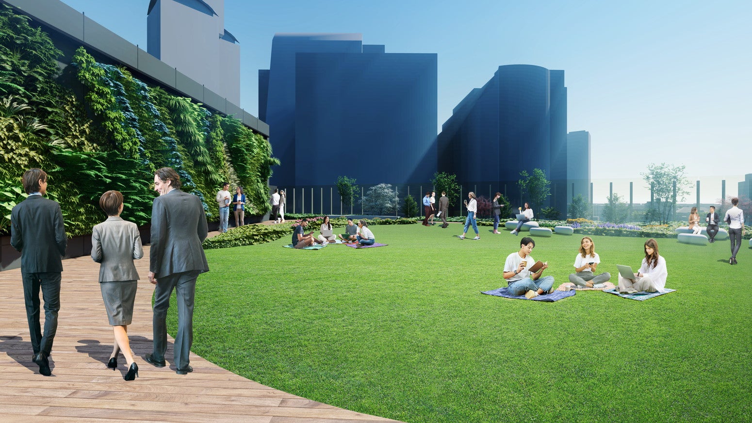 屋上庭園イメージ／提供画像