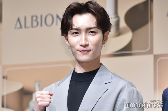今日もお肌がツルツルだった渡辺翔太(C)モデルプレス