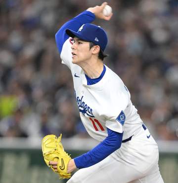 佐々木朗希 初回は7球三者凡退発進 先頭の鋭い打球を好捕のテオスカーに拍手で感謝 今季最速160キロも計測