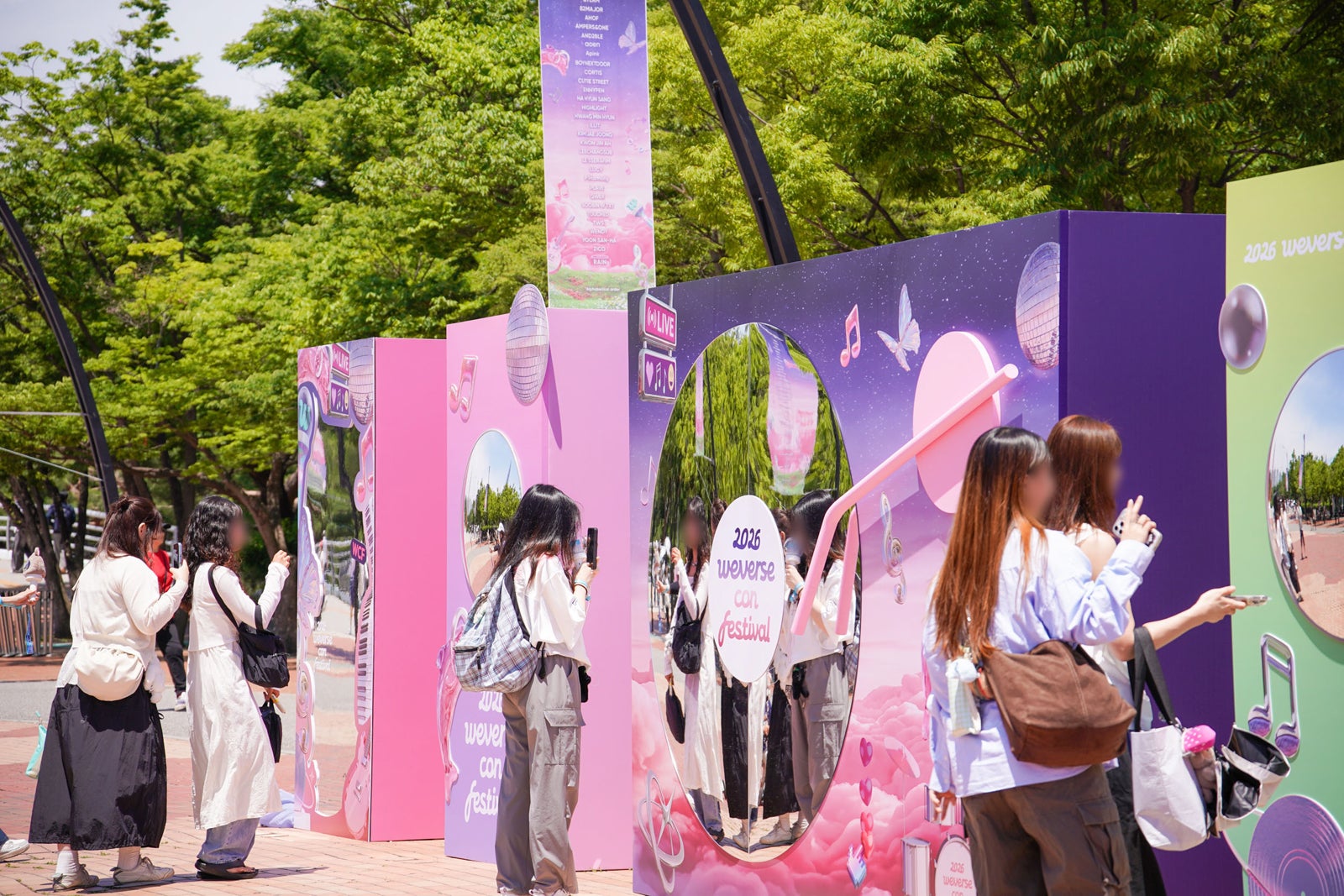 会場の様子（C）2026 Weverse Con Festival