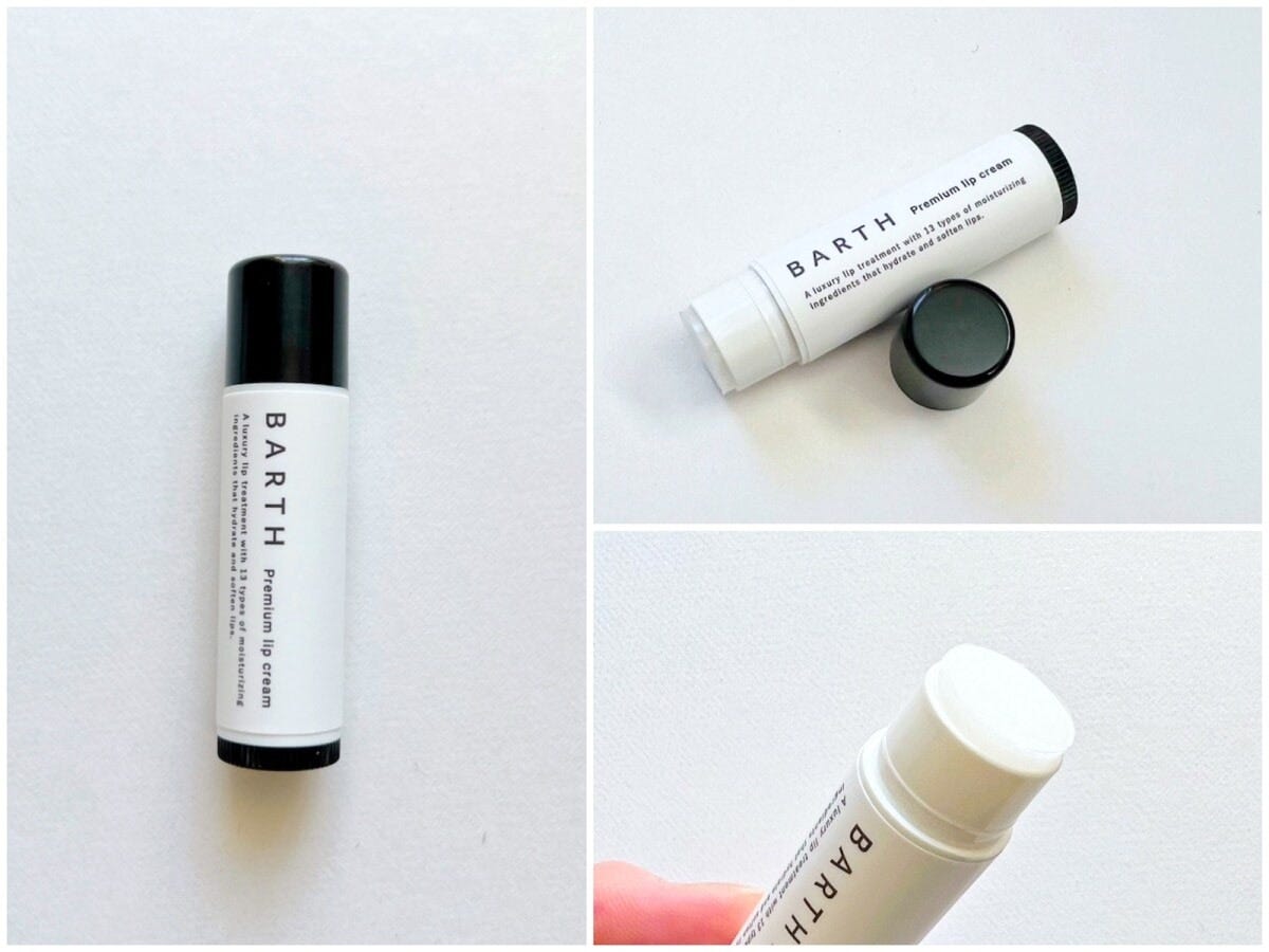 美容保湿成分をたっぷり配合したBARTHのリップクリーム