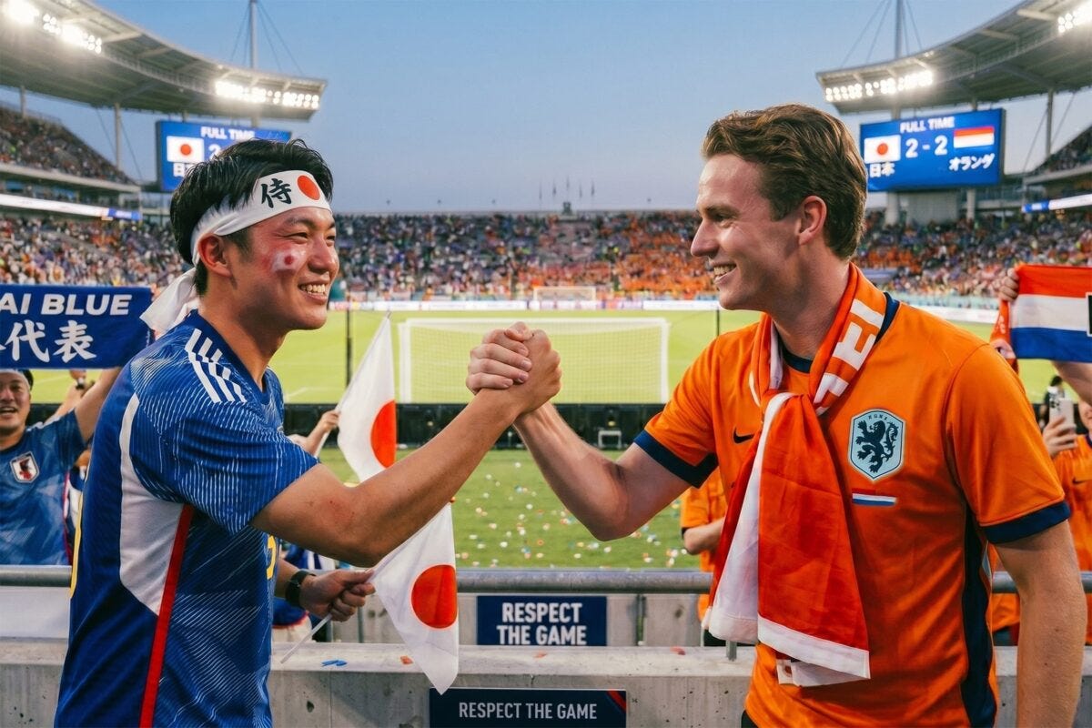W杯2026　日本対オランダ