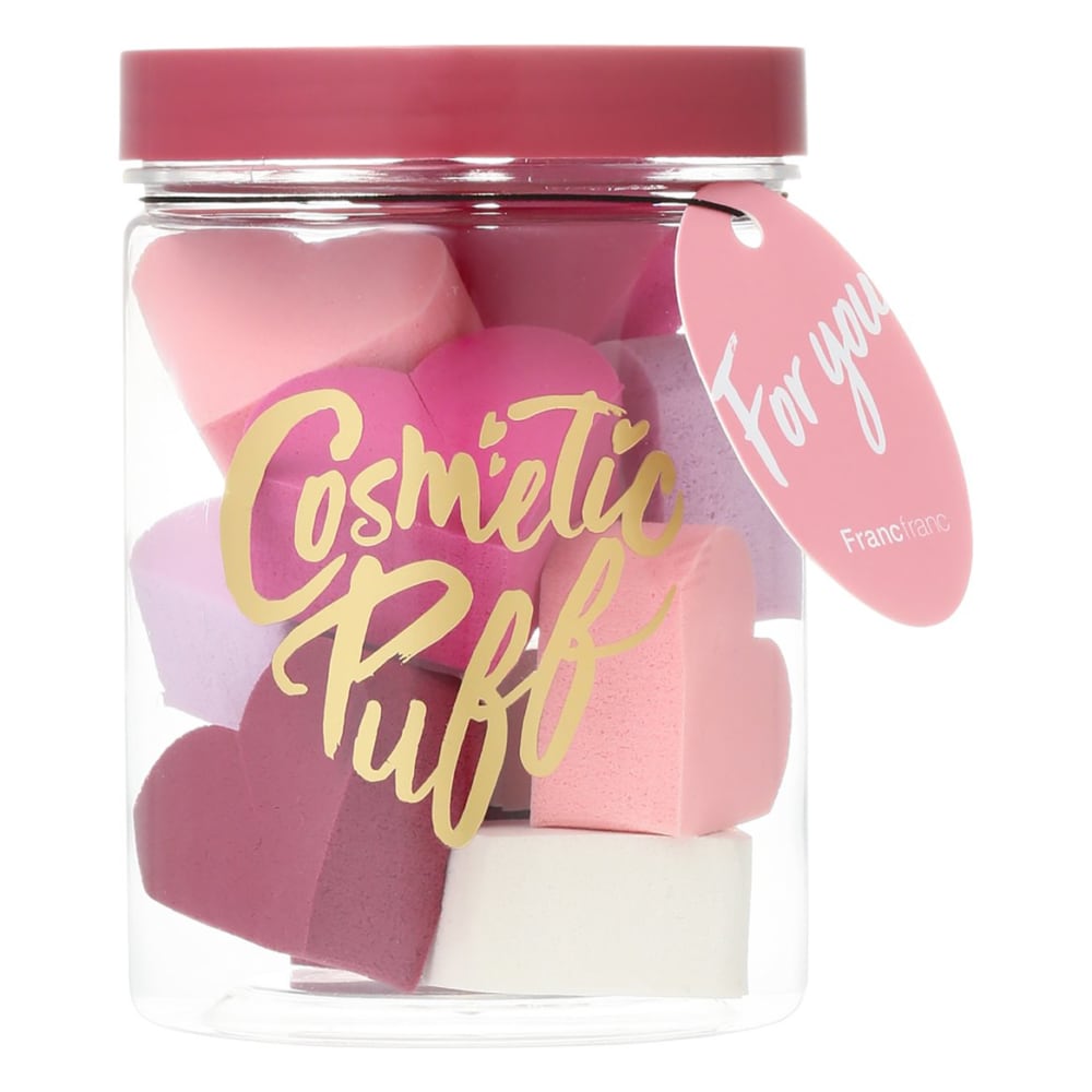 メイクパフピンク