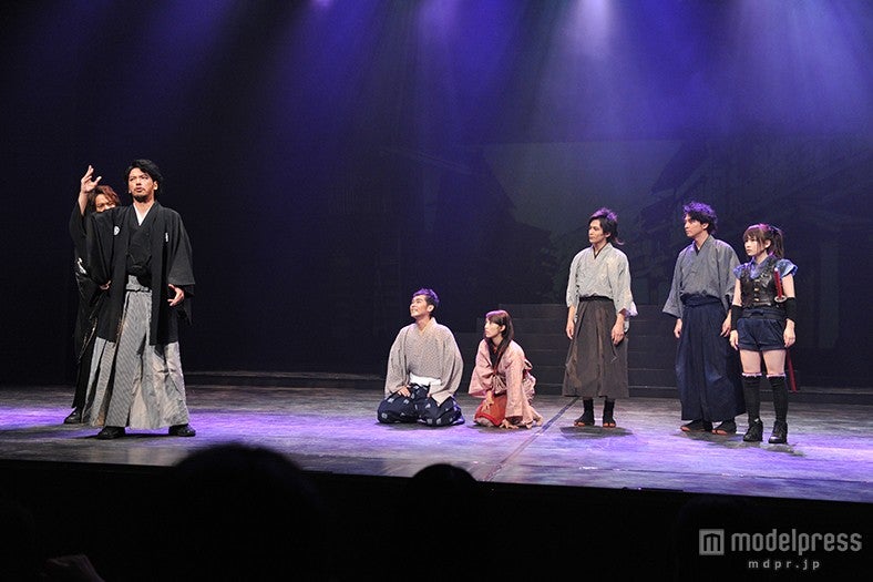 舞台『AZUMI 幕末編』ゲネプロの様子