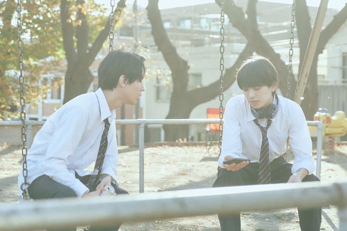 矢花黎、深田竜生「マイストロベリーフィルム」第7話より(C)「マイストロベリーフィルム」製作委員会・MBS