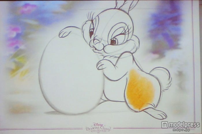 ティッシュを使いぼかしながら色づけしていく