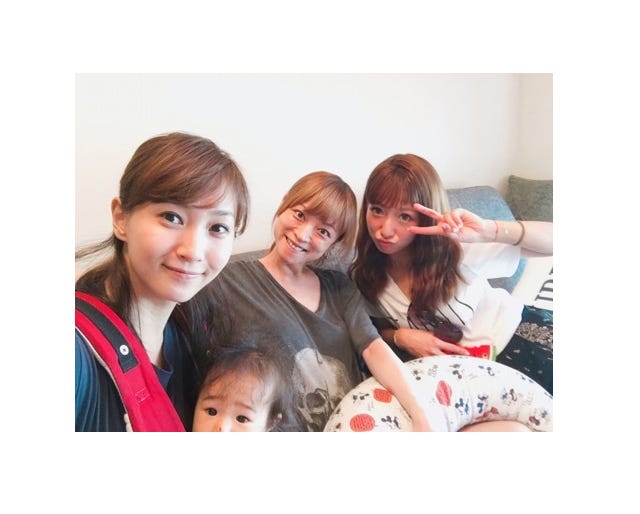 藤本美貴・吉澤ひとみ・辻希美のプライベートショット/オフィシャルブログ(Ameba)より