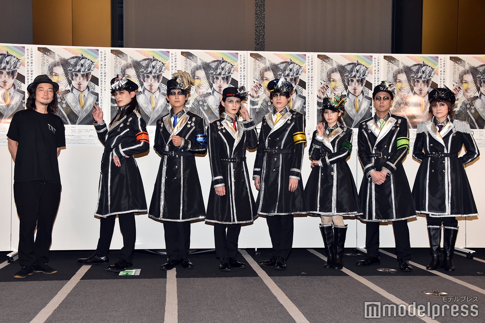 高橋悠也、砂川脩弥、萩谷慧悟、松田凌、崎山つばさ、井上小百合、小野塚勇人、鈴木蘭々（C）モデルプレス