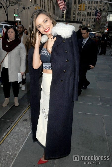 移動中のミランダ。Newscom/Zeta Image