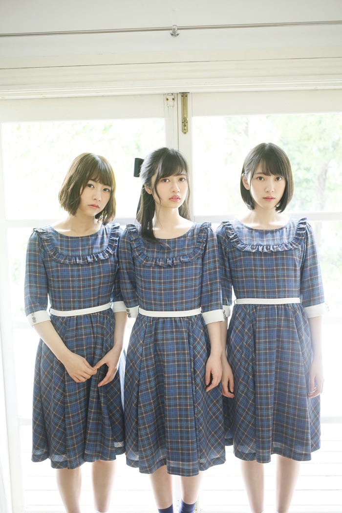 (左から)北野日奈子、寺田蘭世、堀未央奈(提供画像)