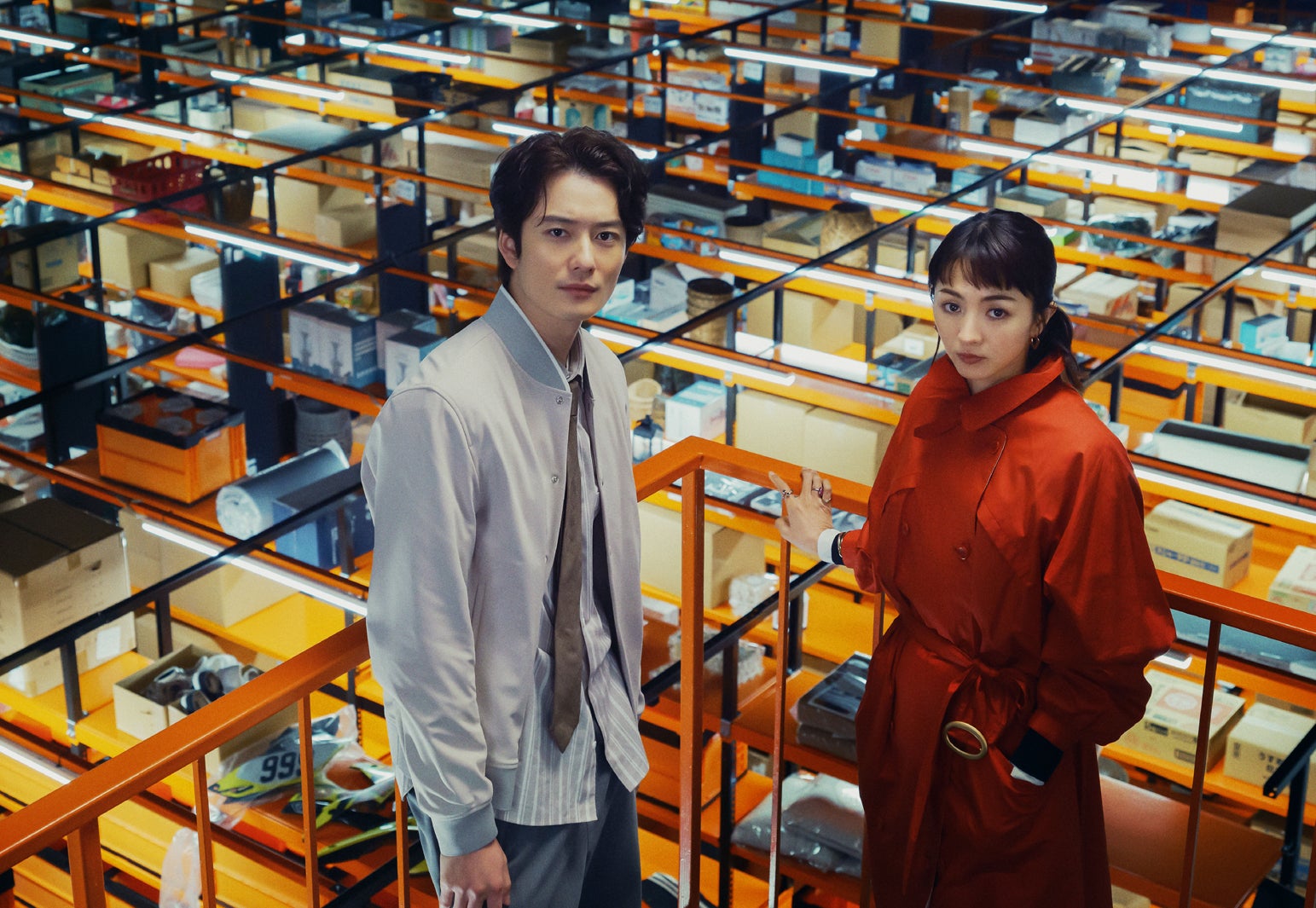 岡田将生、満島ひかり（C）2024 映画「ラストマイル」製作委員会