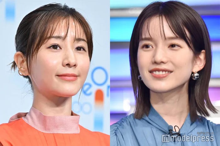 田中みな実、弘中綾香アナ(C)モデルプレス