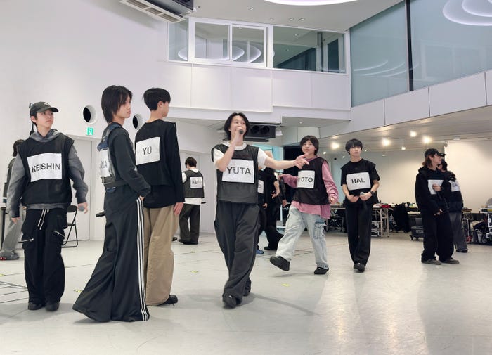 「BMSG TRAINEE SHOWCASE 2026」練習風景(提供写真)