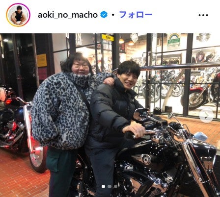 青木マッチョInstagramより
