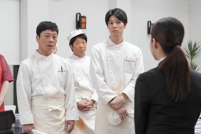 三宅弘城、萩原利久、橋本環奈「おむすび」第56話(C)NHK