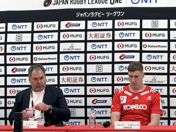 神戸が首位浮上も、オールブラックス新監督就任のレニーHCは「後半は残念だ」