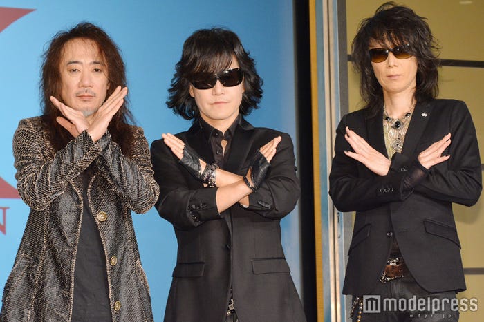 X JAPAN(左から)PATA、ToshI、HEATH (C)モデルプレス