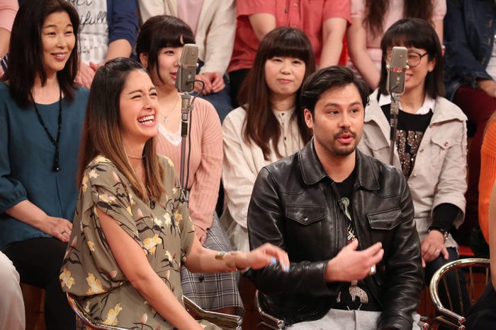 森泉と森勉(C)フジテレビ