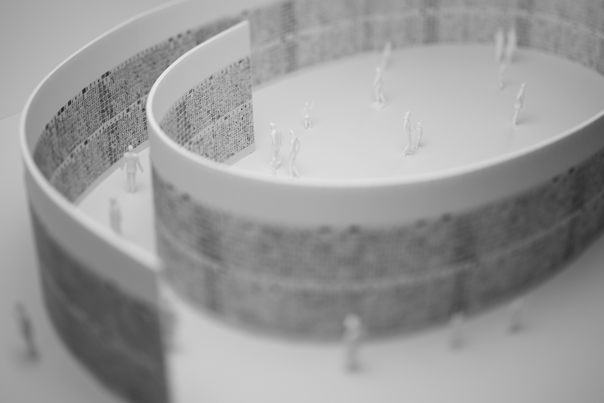 「ONE PIECE ONLY」展の空間模型（C）Eiichiro Oda ／ Shueisha Inc. All rights reserved.  Photograph by Naoki Honjo