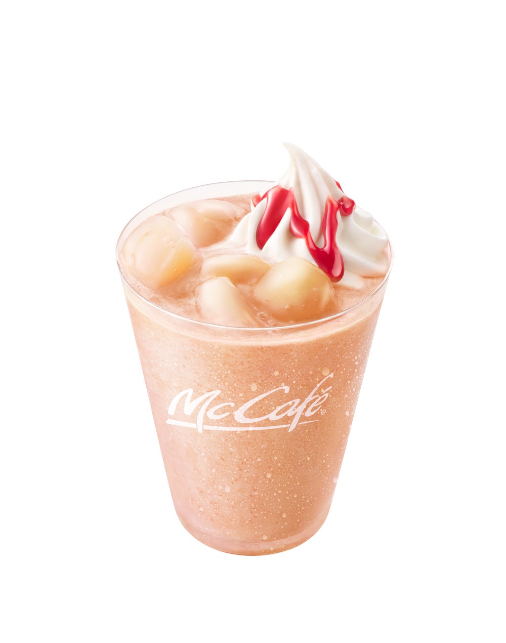 ももとフランボワーズのフラッペ／画像提供：日本マクドナルド