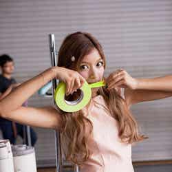 ローラ/ソニー・ブルーレイ新CM「ローラにジャンプ」篇メイキングショット