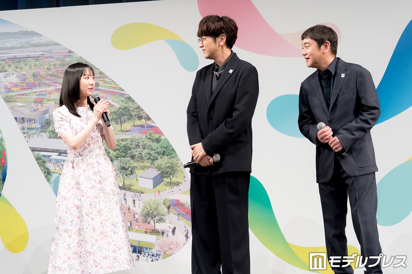 芦田愛菜、北川悠仁、岩沢厚治（C）モデルプレス