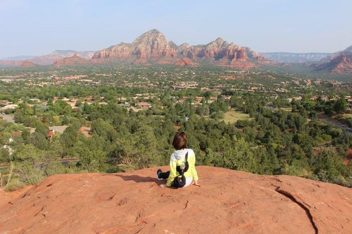 パワースポットと言われるアメリカセドナ。迫力ある大自然の景色に感動。(提供写真)