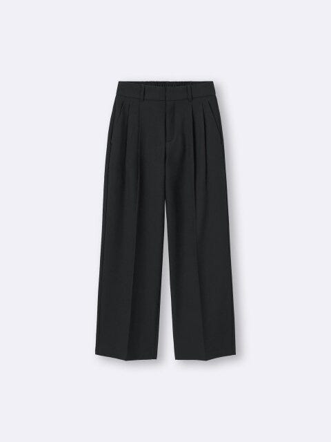 タックワイドパンツ 2025guタックワイドパンツ