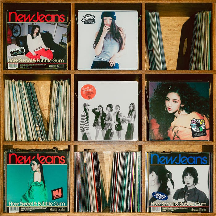 NewJeans「How Sweet」ジャケット写真(C)2024 ADOR. All Rights Reserved.