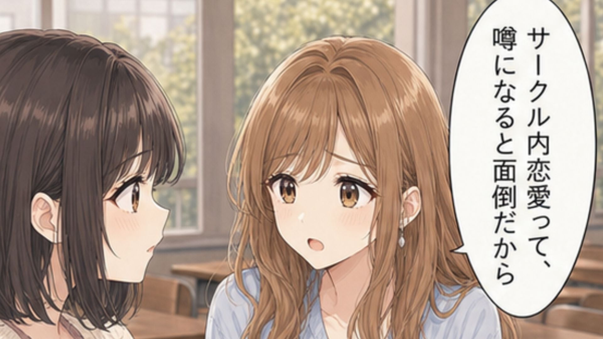 【友だちトラブル】「みんなに言うほうが面倒じゃん」“彼氏なし同盟”の親友に恋人がいた！？秘密を託された私が抱えた『ある悩み』とは...！