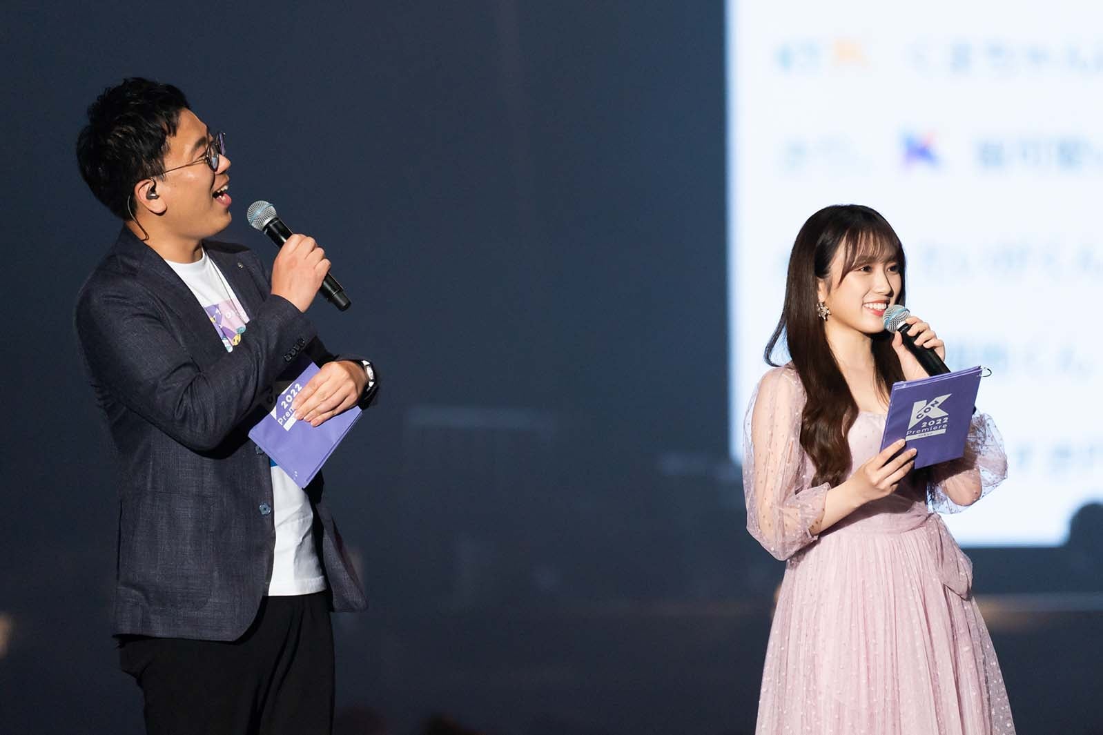 古家正亨、矢吹奈子「KCON 2022 Premiere」14日コンサート （C） CJ ENM Co., Ltd, All Rights Reserved 