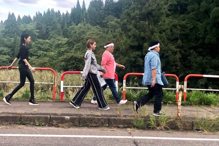 菜々緒、滝沢カレン、伊達みきお、富澤たけし (画像提供:テレビ朝日)