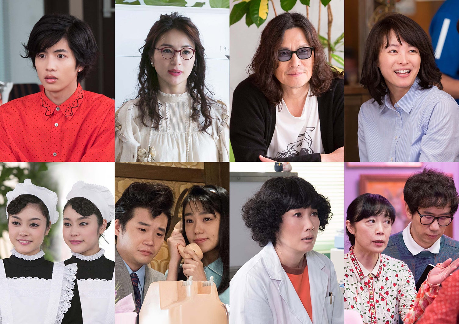 お祝いメッセージを送った面々 （C）NHK