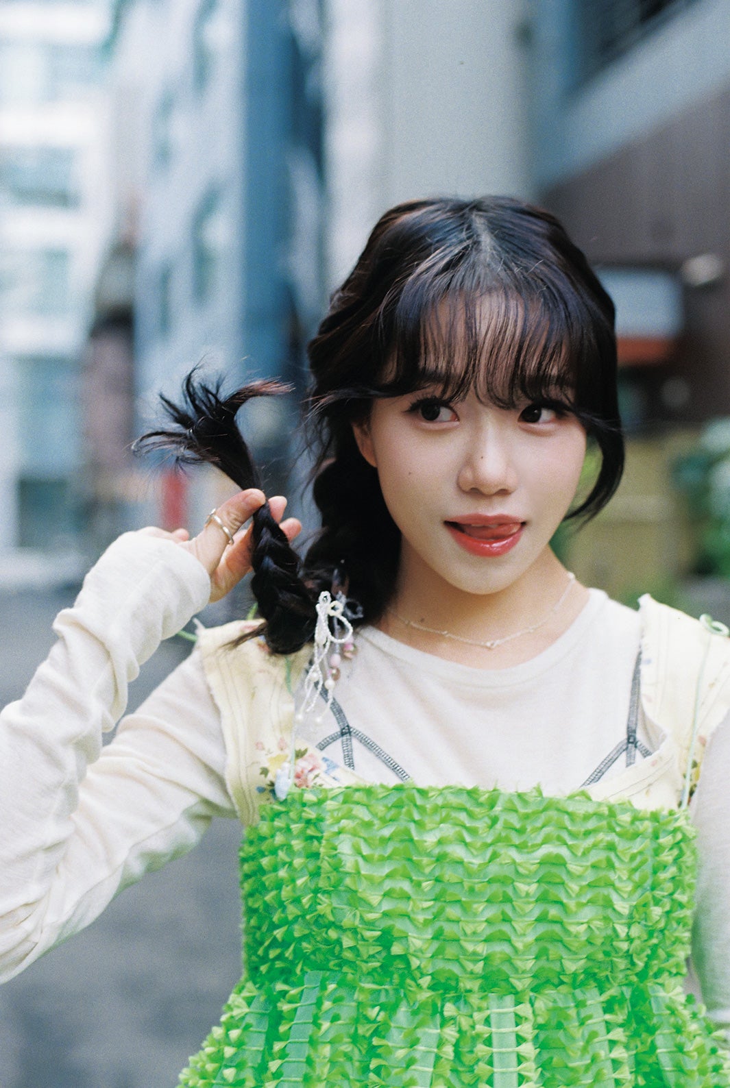 チョ・ユリ、ソロで「bis」再登場 3年ぶり東京の街で撮影・抱負語る