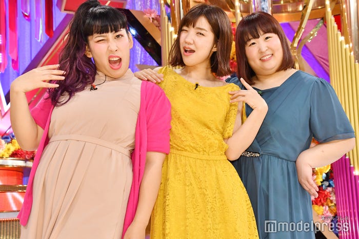 ゆめっち、福田麻貴、かなで(C)モデルプレス